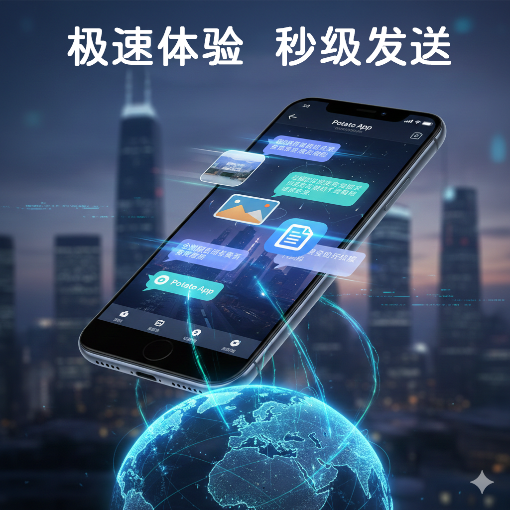 极速体验，聊天界面