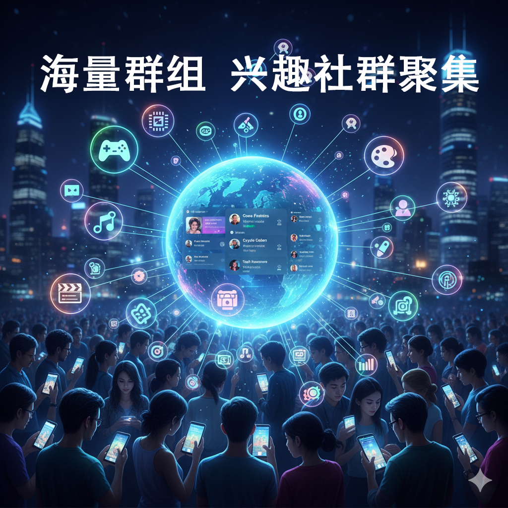 海量群组，社区界面